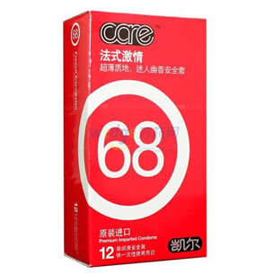 凯尔法式激情超薄质地迷人幽香天然胶乳橡胶避孕套招商代理 12只