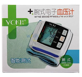 优克腕式电子血压计招商代理 全自动3005 爱奥乐医疗器械