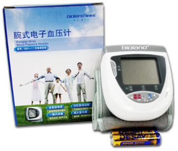 爱奥乐腕式电子血压计招商代理 3001-1(全自动语音)