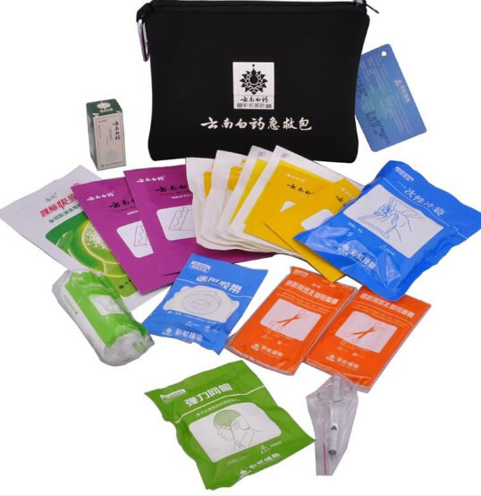 云南白药急救包招商代理 车载型 玲珑包MCZ-R-009A Ⅰ型 黑色