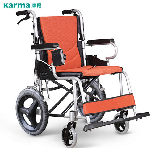 康扬铝合金轮椅手动轮椅车招商代理 KM-2500