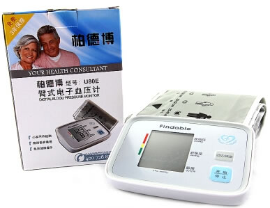 柏德博臂式电子血压计招商代理 U80E 深圳市优瑞恩科技