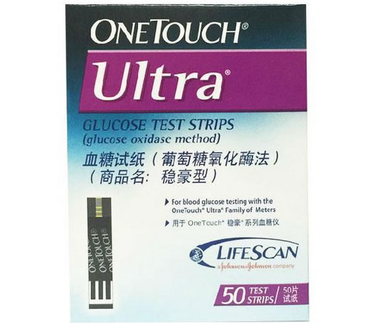 稳豪型血糖试纸(葡萄糖氧化酶法)招商代理 50片 美国