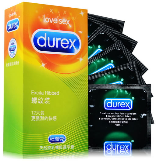 杜蕾斯天然胶乳橡胶避孕套招商代理 12只装