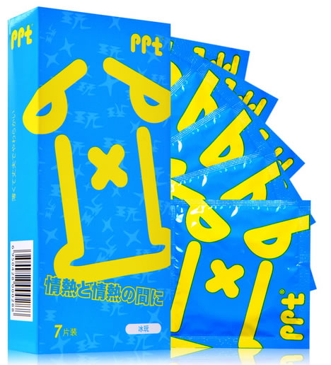 冈本避孕套 冰玩天然胶乳橡胶避孕套招商代理 7只 日本