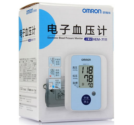 欧姆龙电子血压计招商代理 HEM-7111