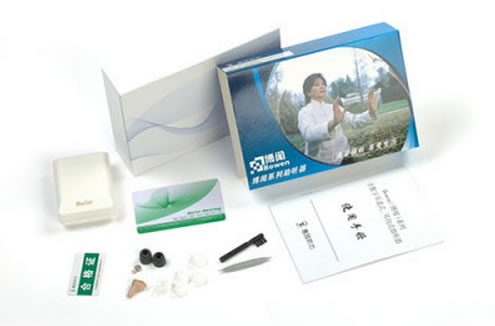 博闻数字耳道式助听器招商代理 右耳