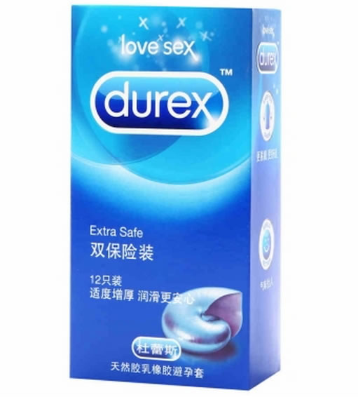 杜蕾斯天然胶乳橡胶避孕套招商代理 12只装