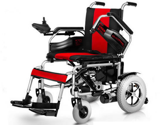 吉芮电动轮椅车招商代理 JRW-D501 红色坐垫