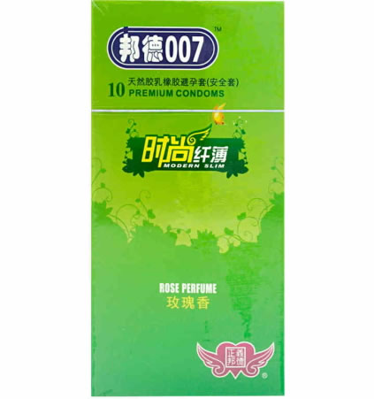 邦德007天然胶乳橡胶避孕套招商代理 10只