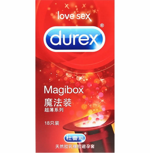 杜蕾斯天然胶乳橡胶避孕套招商代理 超薄系列 18只装