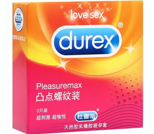 杜蕾斯天然胶乳橡胶避孕套招商代理 3只装