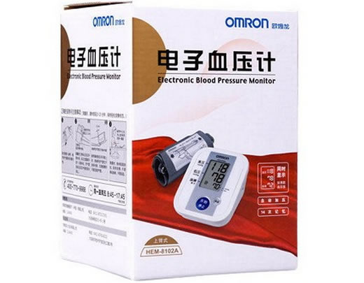 欧姆龙电子血压计招商代理 HEM-8102A 欧姆龙(大连)