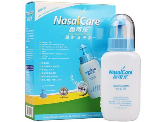 鼻可乐鼻腔清洗器招商代理 240ml+3.5g*10袋 美国