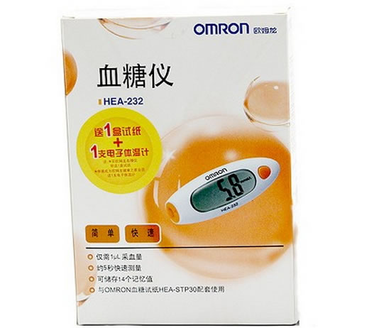 欧姆龙血糖仪招商代理 HEA-232 达而泰(天津)实业