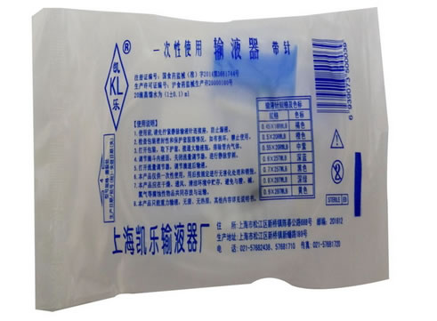 凯乐一次性使用输液器 带针招商代理 0.7&#215;25TWLB