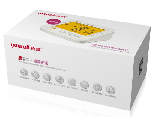 鱼跃臂式电子血压计招商代理 YE690D 江苏鱼跃