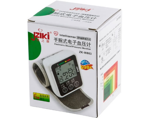 健之康手腕式电子血压计招商代理 ZK-W863 正康科技