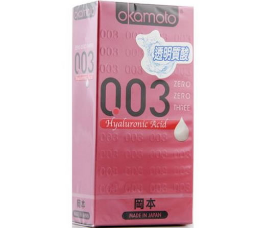 冈本OK安全套天然胶乳橡胶避孕套招商代理 10只 日本