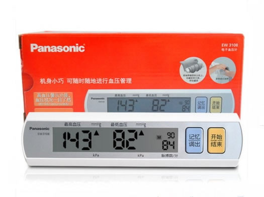 松下电子血压计招商代理 EW3108 松下电气机器