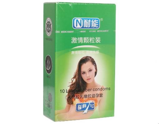耐能馨香系列激情颗粒装天然胶乳橡胶避孕套招商代理 10只