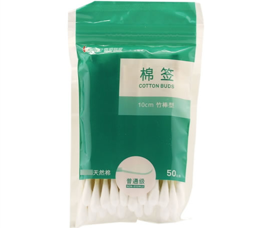 辛笛棉签招商代理 竹棒单头普通级 50支