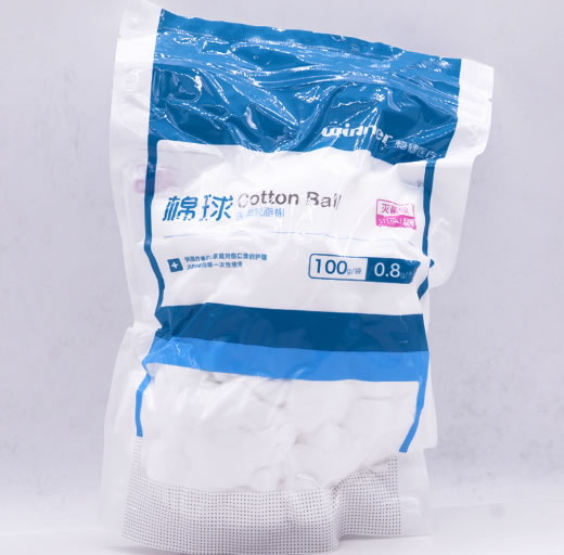稳健医疗医用脱脂棉招商代理 灭菌级 100g(0.8g/个)