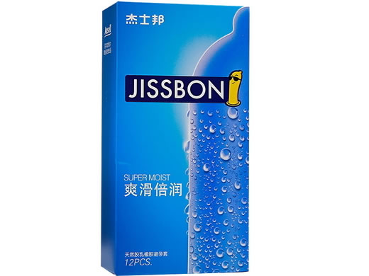 杰士邦天然胶乳橡胶避孕套Natural rubber latex condom招商代理 12只 爽滑倍润