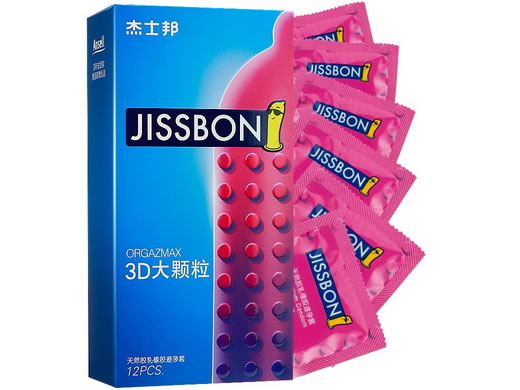 杰士邦天然胶乳橡胶避孕套招商代理 12只装