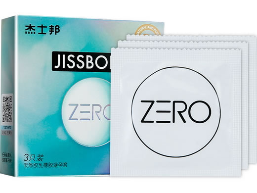 杰士邦天然胶乳橡胶避孕套招商代理 3只装 泰国