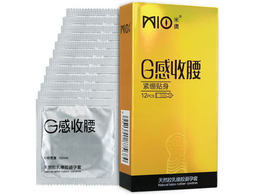 米奥天然胶乳橡胶避孕套招商代理 12只装 组合型