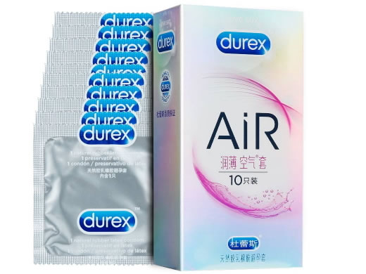 杜蕾斯天然胶乳橡胶避孕套招商代理 10只装 AiR薄幻空气套