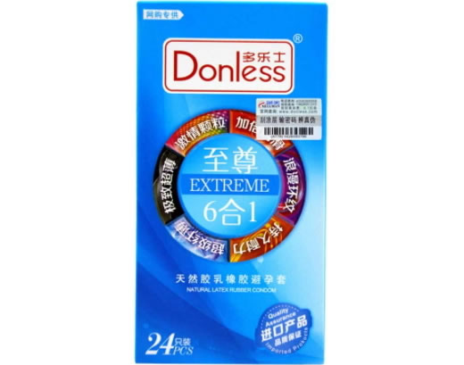 多乐士天然胶乳橡胶避孕套招商代理 多乐士 24只装