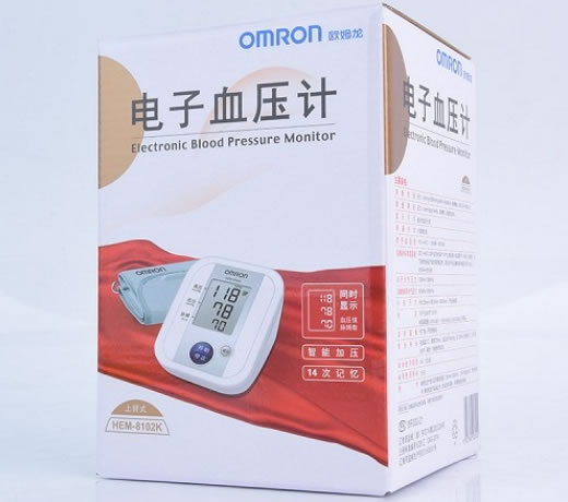 欧姆龙电子血压计招商代理 HEM-8102K