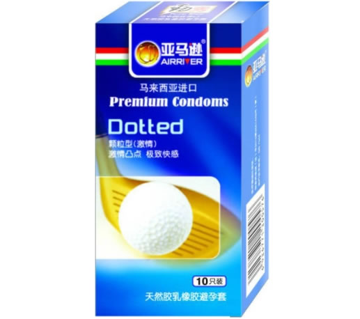 亚马逊避孕套 颗粒型天然胶乳橡胶避孕套招商代理 颗粒型 10只