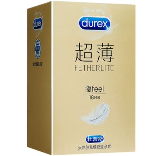 杜蕾斯天然胶乳橡胶避孕套招商代理 18只装