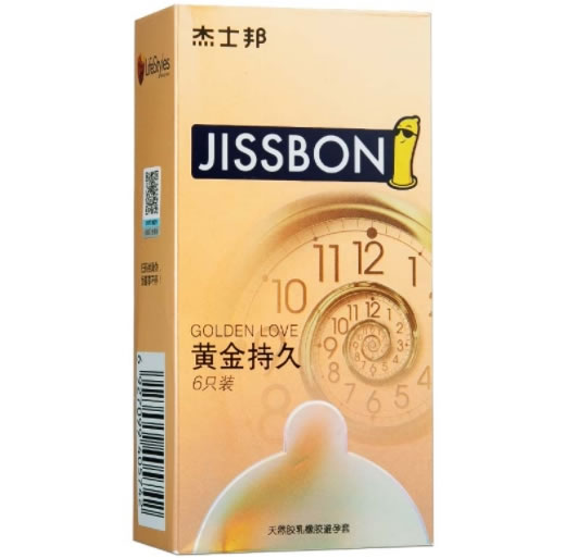 杰士邦天然胶乳橡胶避孕套招商代理 杰士邦 6只