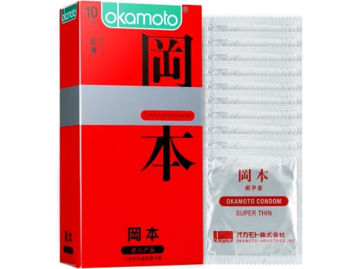 冈本避孕套天然胶乳橡胶避孕套招商代理 10只