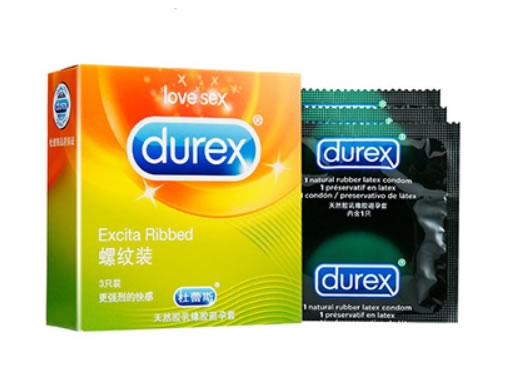 杜蕾斯天然胶乳橡胶避孕套招商代理 3枚
