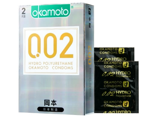 冈本聚氨酯避孕套招商代理 2片装 日本