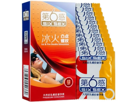 第6感天然胶乳橡胶避孕套招商代理 12只