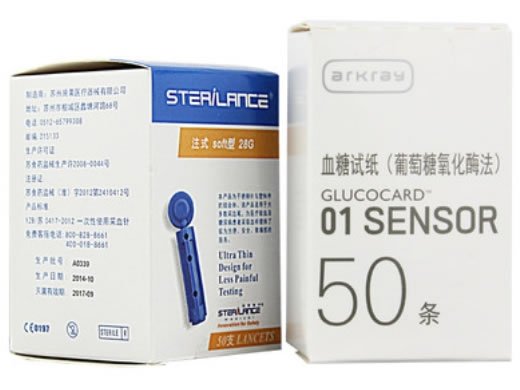 日本京都血糖试纸(葡萄糖氧化酶法)招商代理 50条 GT-1920
