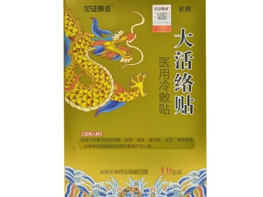 见证奇迹/大活络贴医用冷敷贴招商代理 10贴