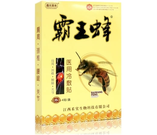 霸王蜂/嘉庆草本医用冷敷贴招商代理 4贴