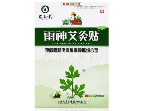 雷神艾灸贴/宛灸堂医用冷敷贴招商代理 医用冷敷贴 10贴