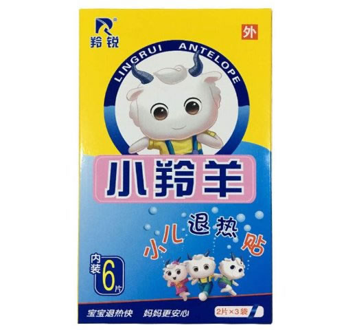 小羚羊/羚锐小儿退热贴招商代理 6片