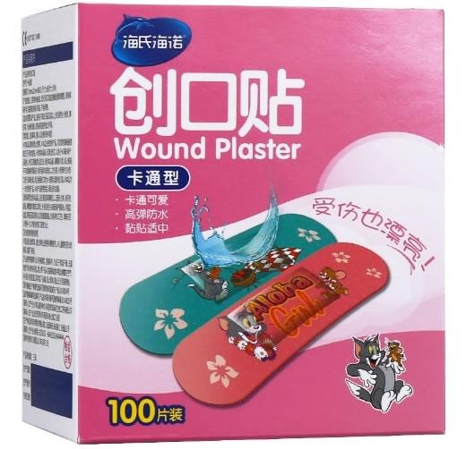 海氏海诺创口贴招商代理 22mm*100片 卡通型