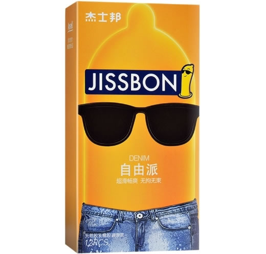 杰士邦天然胶乳橡胶避孕套招商代理 12只 泰国