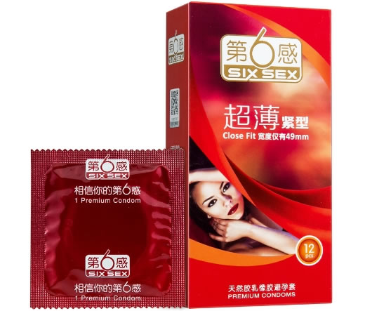 第6感天然胶乳橡胶避孕套招商代理 12只装