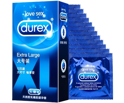 杜蕾斯天然胶乳橡胶避孕套招商代理 12只
